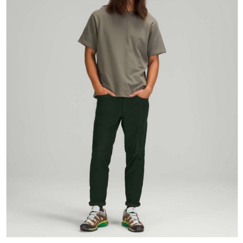 Lululemon ABC Pant Slim Utilitech Rainforest Green Size 33